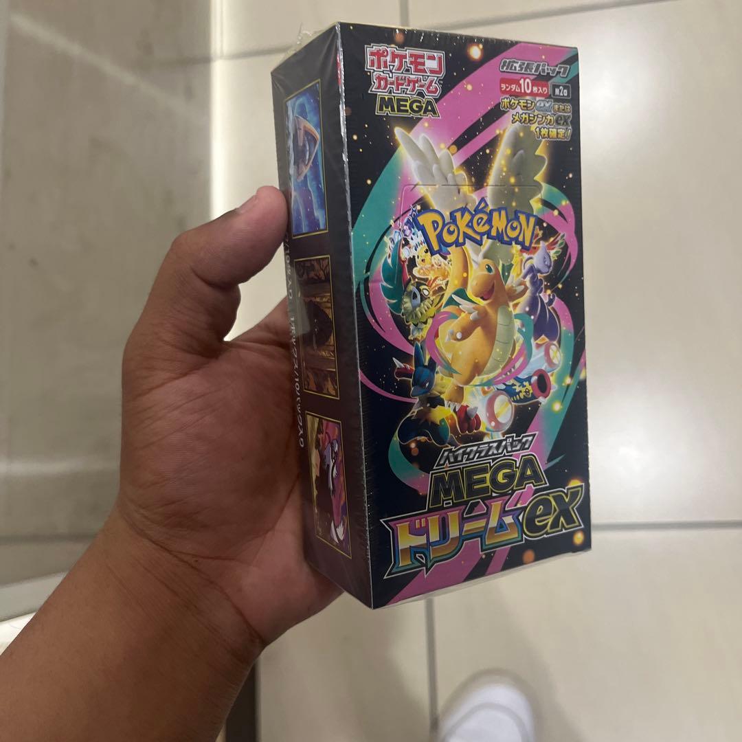 ポケモンカードゲーム メガドリームex 2BOXシュリンク付き