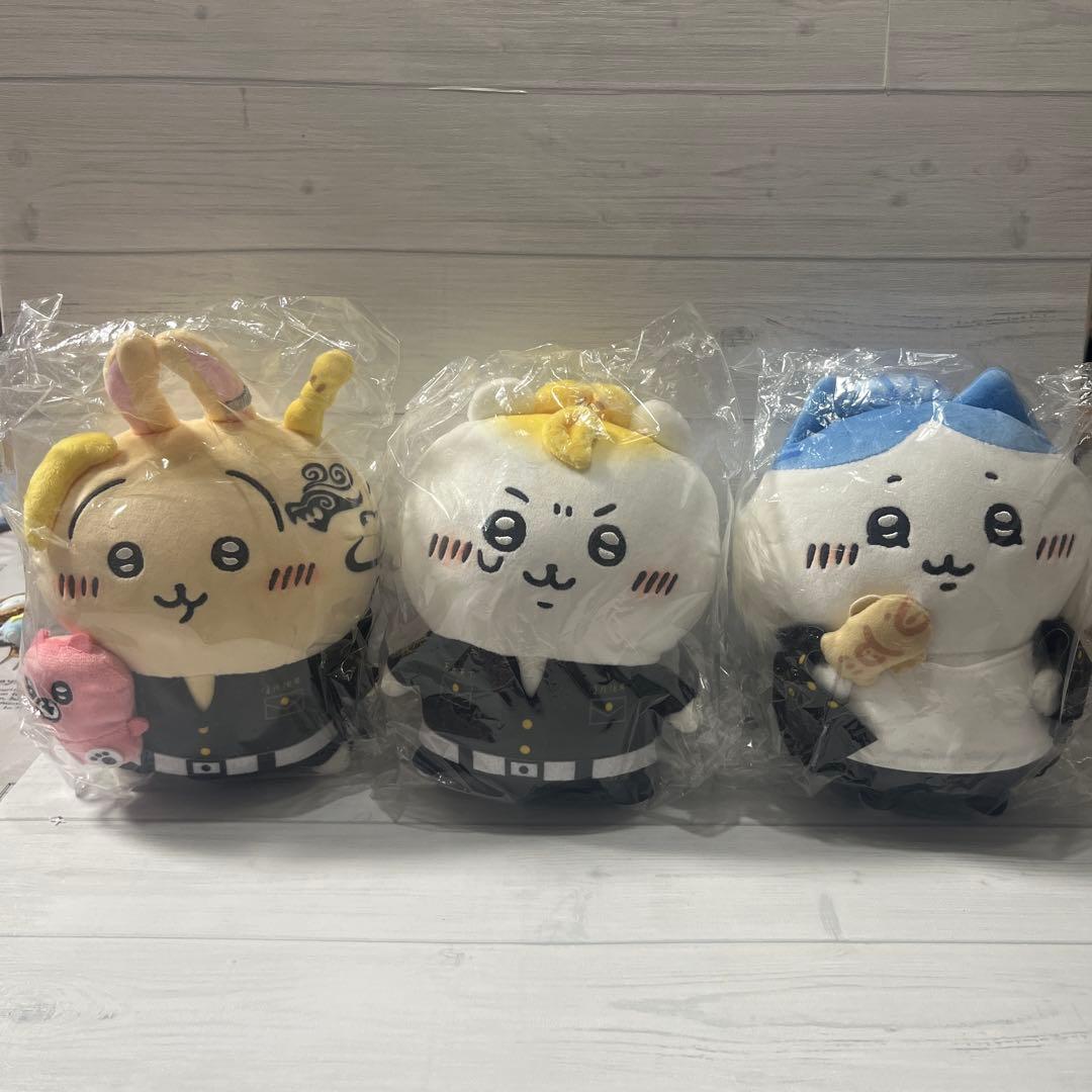 ちいかわ　ハチワレ　うさぎ　東京卍リベンジャーズ　ぬいぐるみ　コラボ