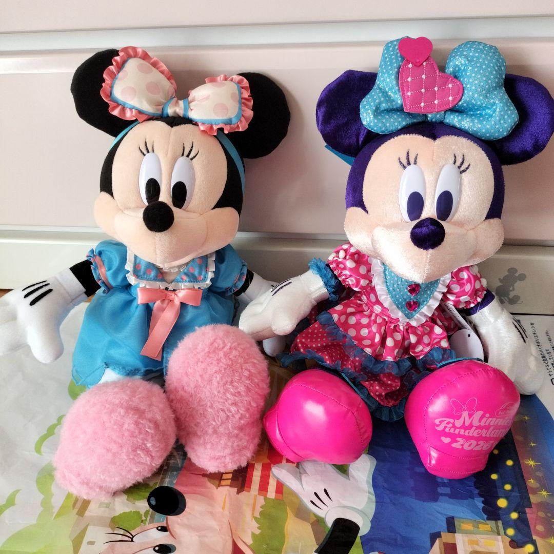 ☆新品♪ファンダーランド　パジャマパーティー　ぬいぐるみ　ミニー　パルパルーザ☆