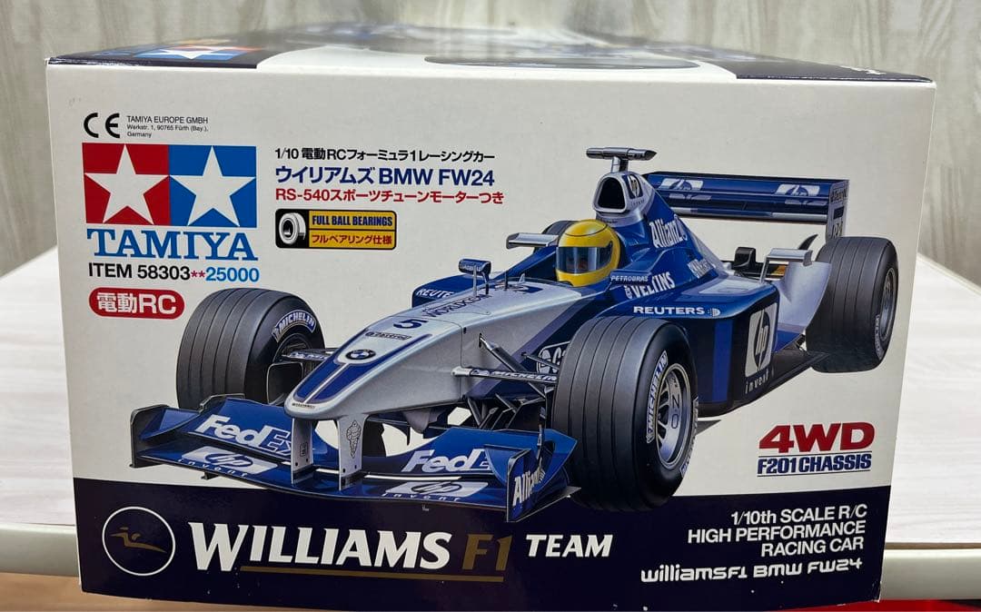 ホビーラジコン TAMIYA WILLIAMS BMW FW24