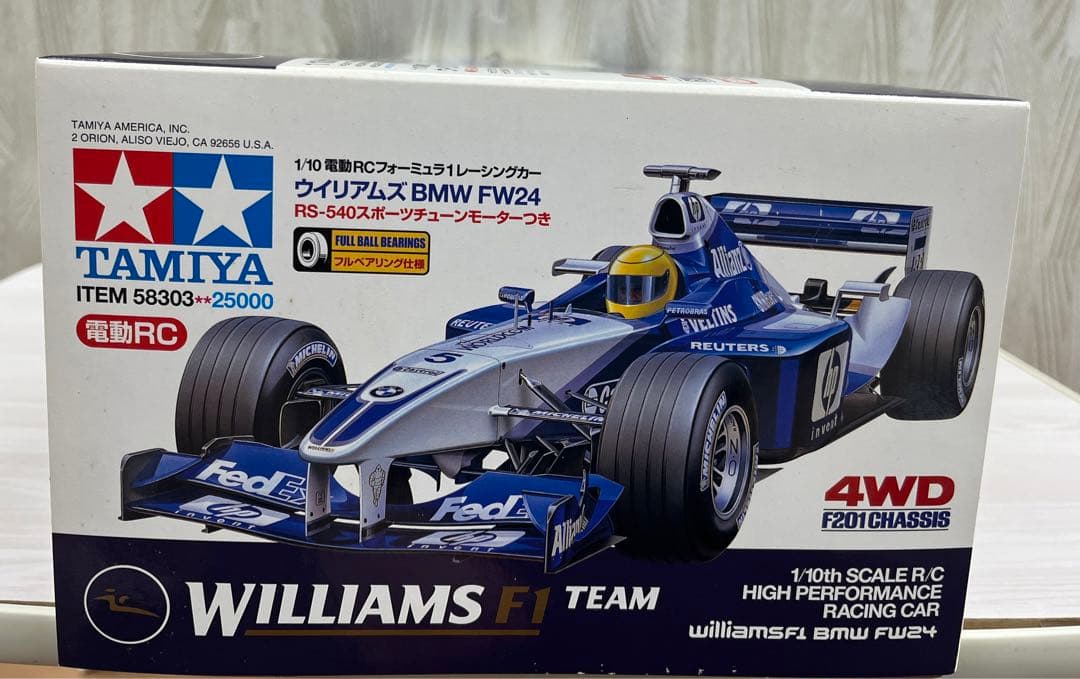 ホビーラジコン TAMIYA WILLIAMS BMW FW24