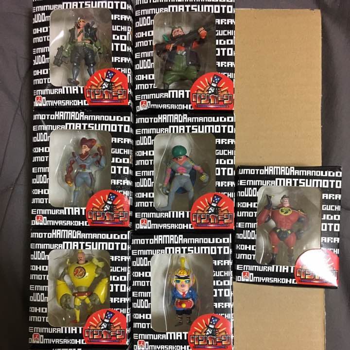 リンカーン レギュラー9人の当時物のコンプリートフィギュア　レアフィギュア