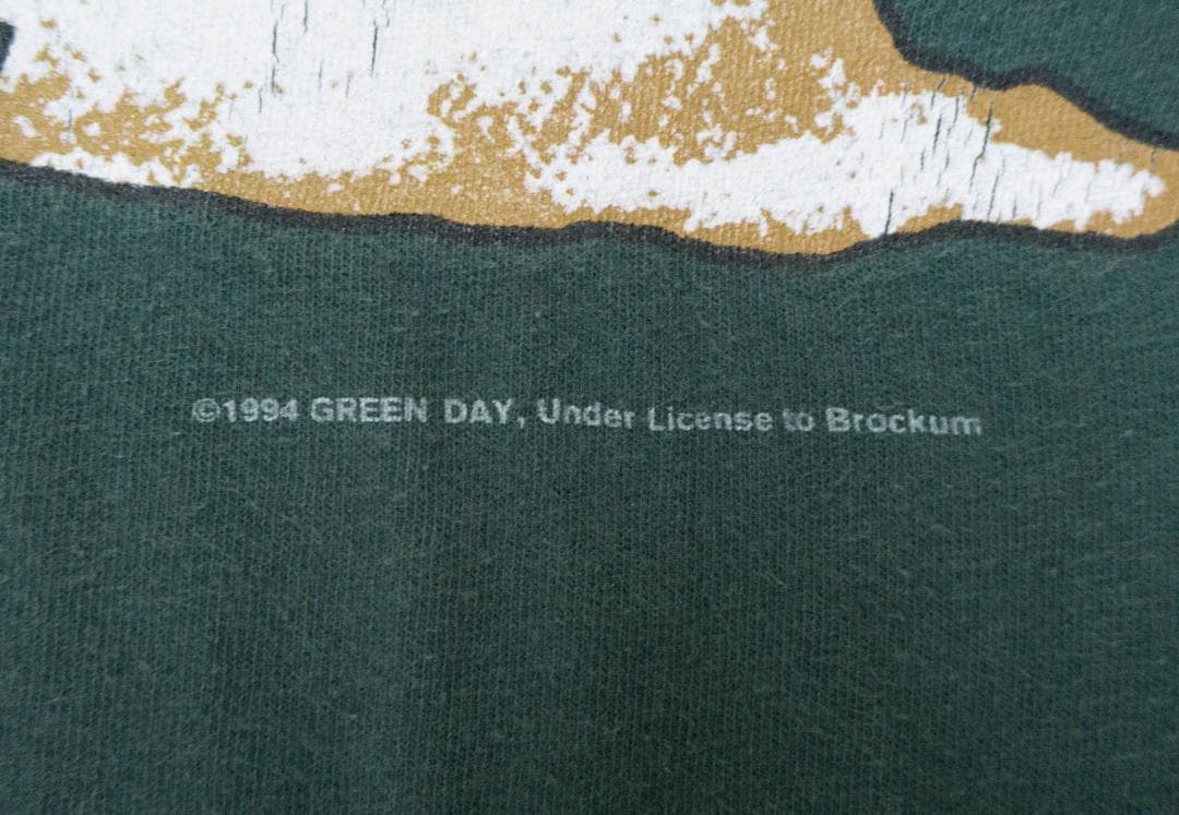 90's Green Day 「DOOKIE」 Tシャツ ロック ビンテージ