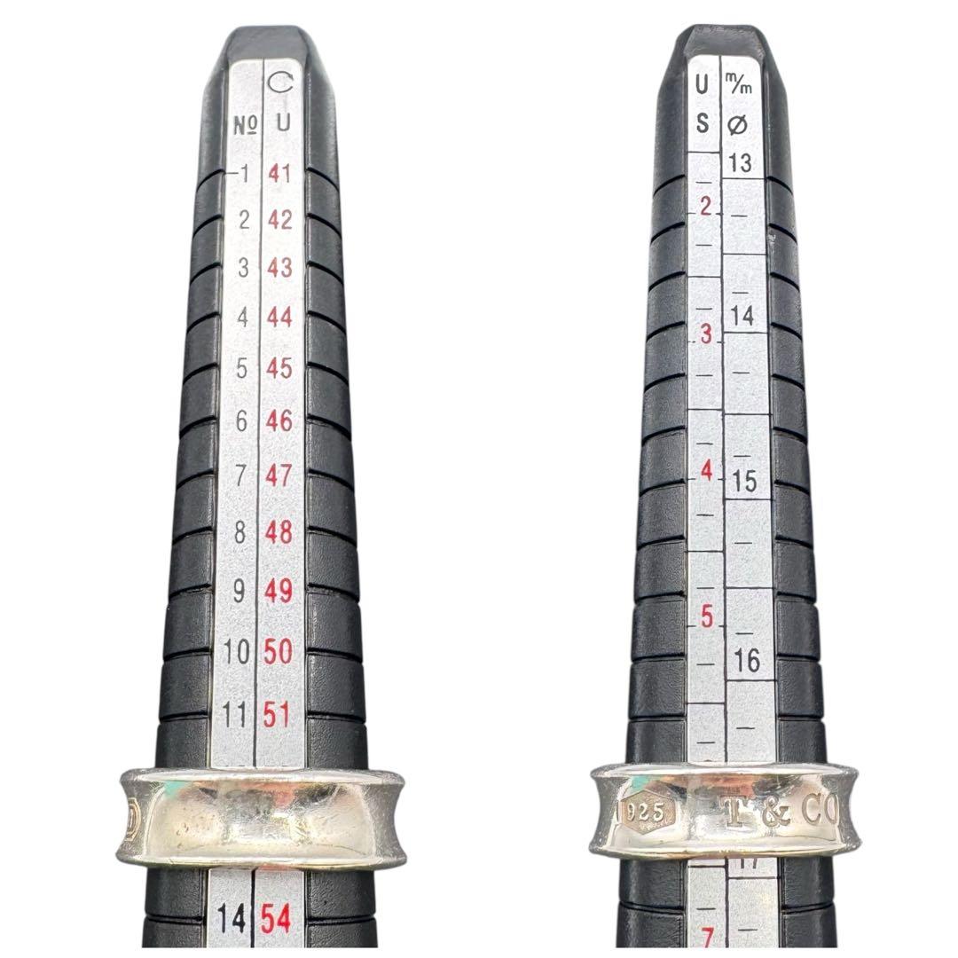 TIFANNY ティファニー ナローリング シルバー925 箱・袋付 12.5号