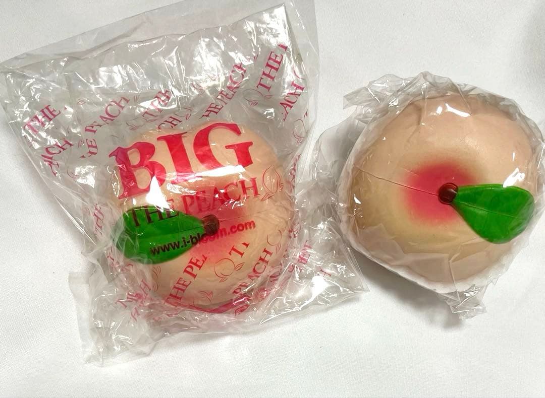 オールドブルーム 激レア THE PEACH 桃 BIG サイズ スクイーズ