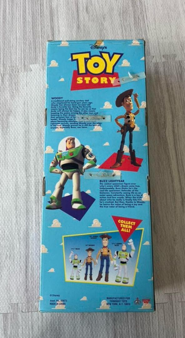 トイストーリー ウッディ フィギュア　バズライトイヤー2個セット90年代