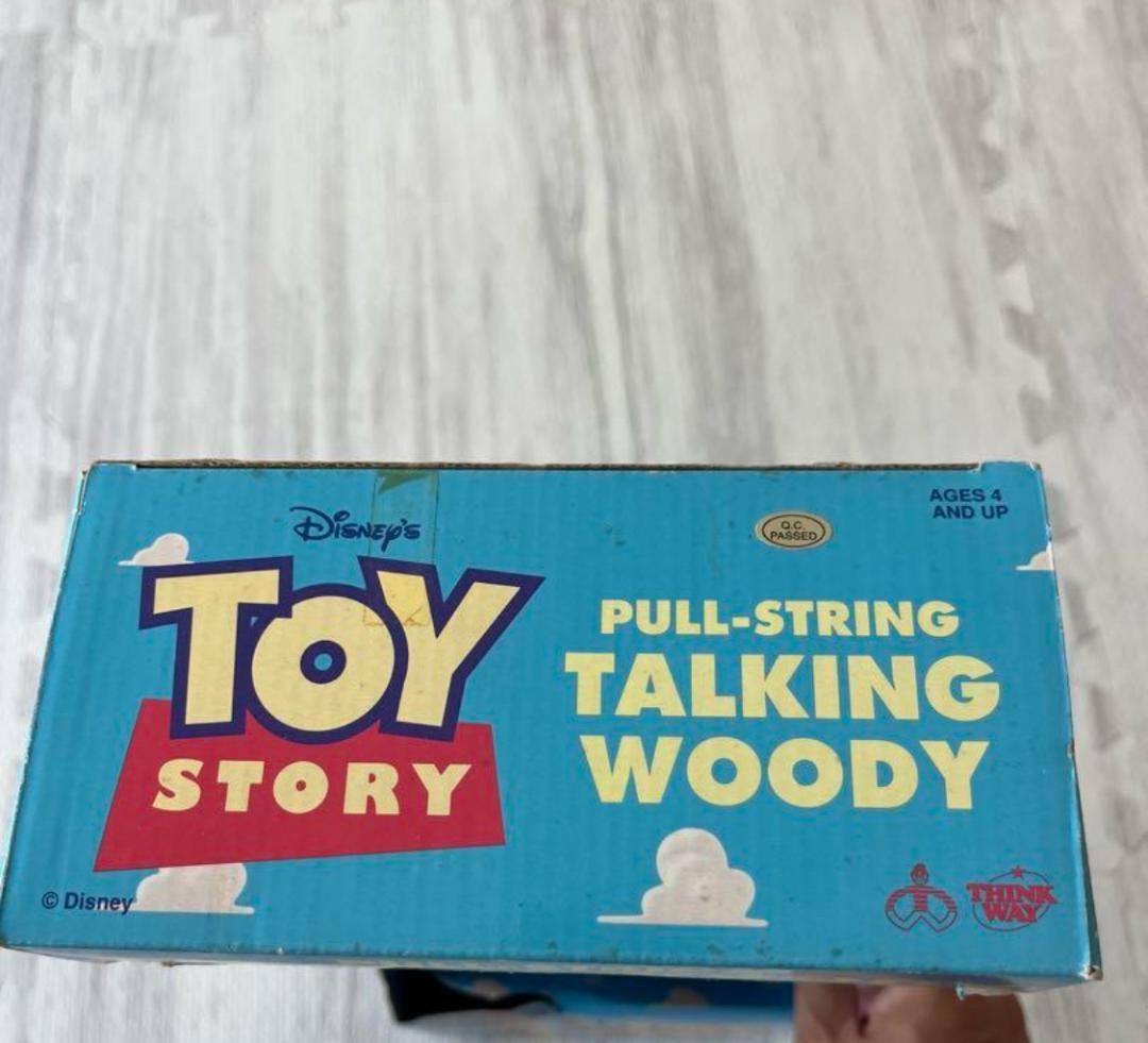 トイストーリー ウッディ フィギュア　バズライトイヤー2個セット90年代