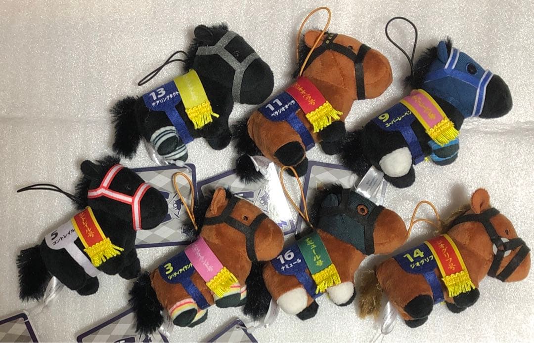 サラブレッドコレクション　ミニマスコット8 ぬいぐるみ　ナムコ