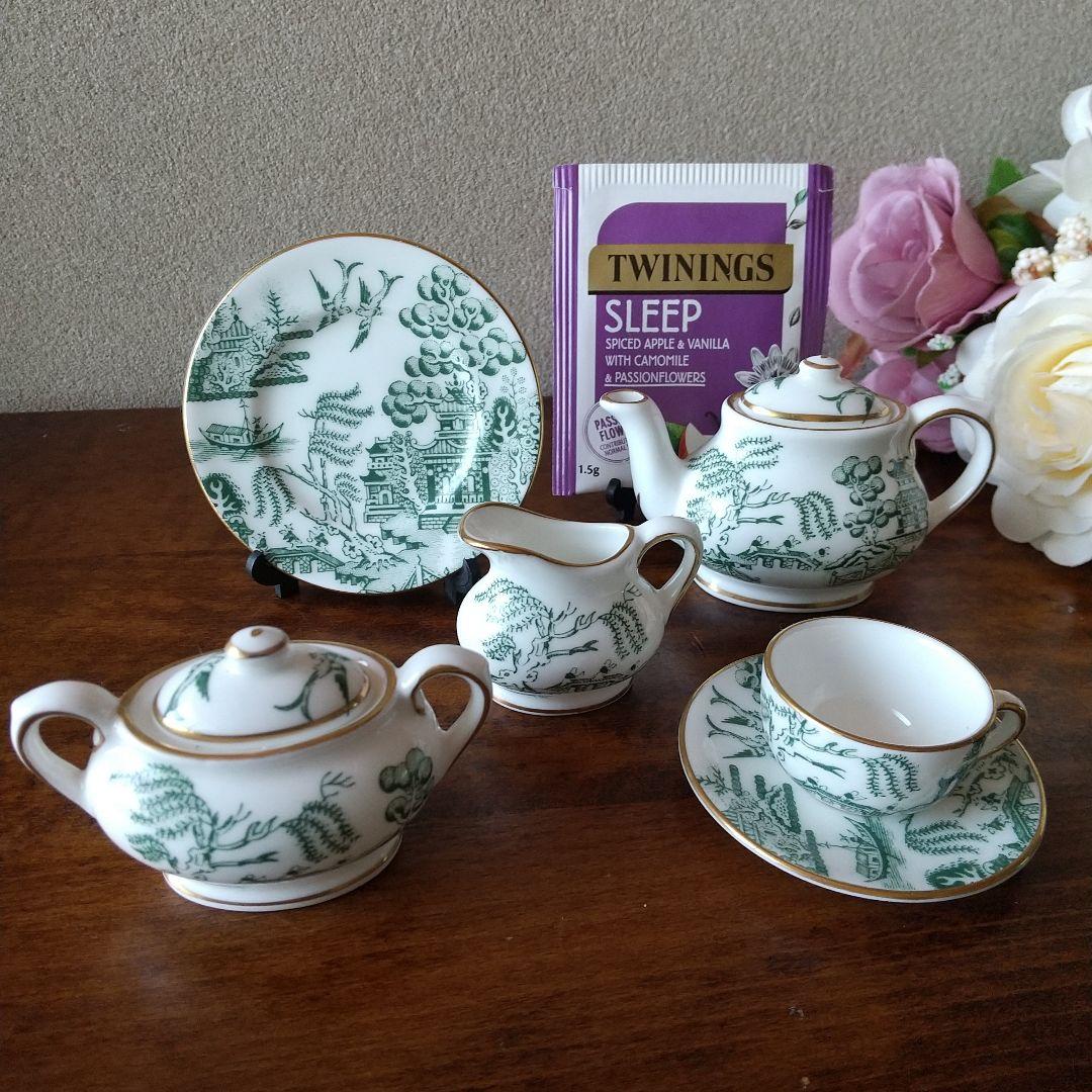 コールポート ウィロー ミニチュアティーセット