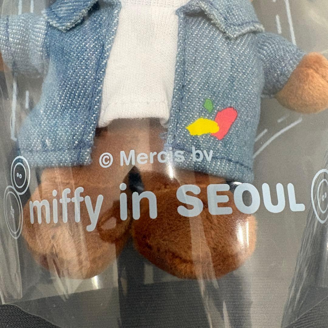 韓国 ソウル ソンス 聖水 限定 ミッフィー デニムドールキーリング 3点セット