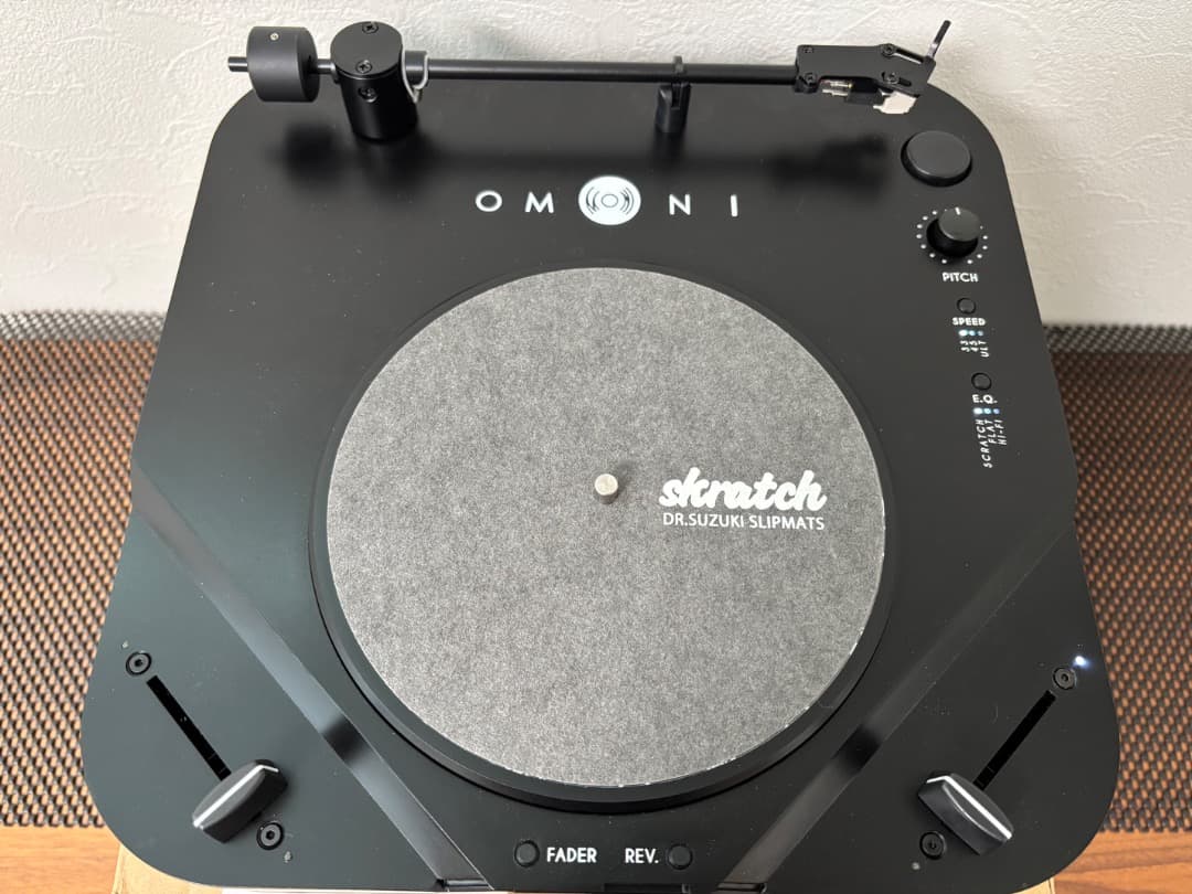 HEADACHE SOUND OMNI MATTE BLACK ターンテーブル