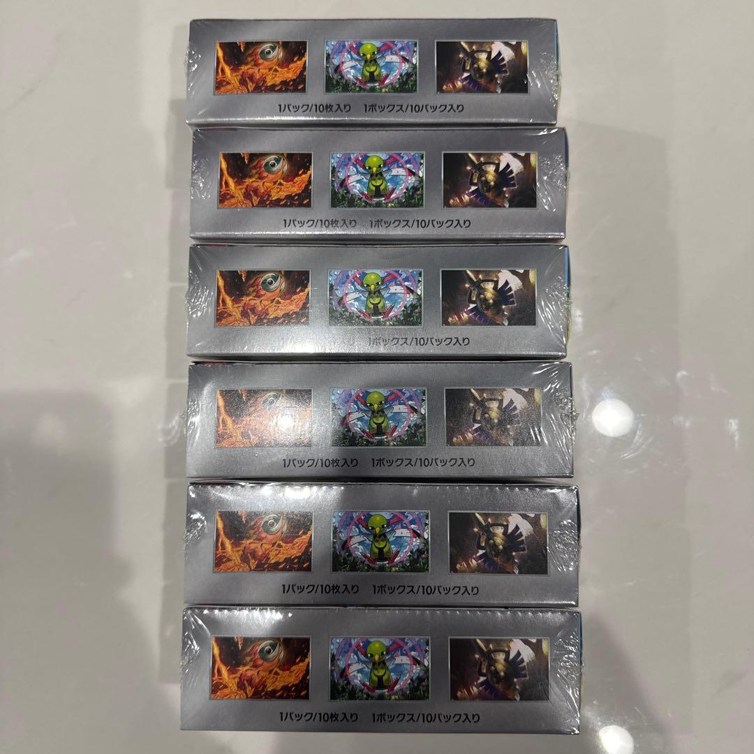 ポケモンカード　テラスタルフェスex 新品未開封シュリンク付き 6BOX