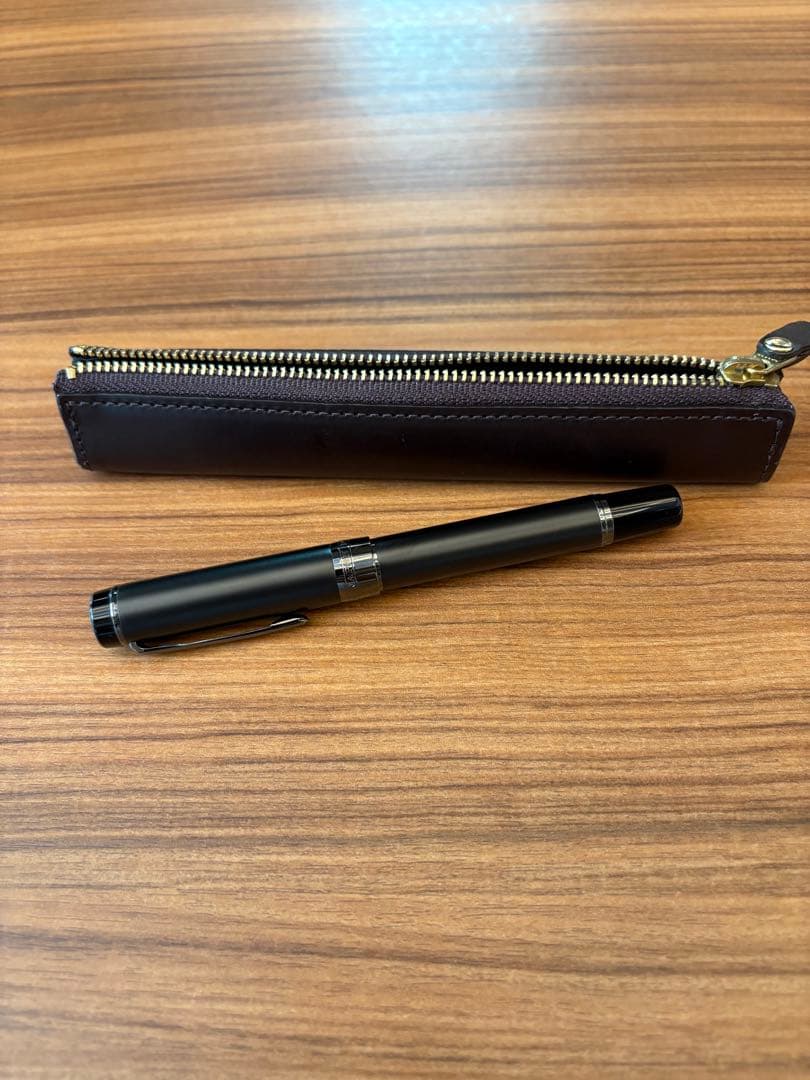 【最終値下】SAILORセーラー万年筆 CYLINT マットブラックステンレス