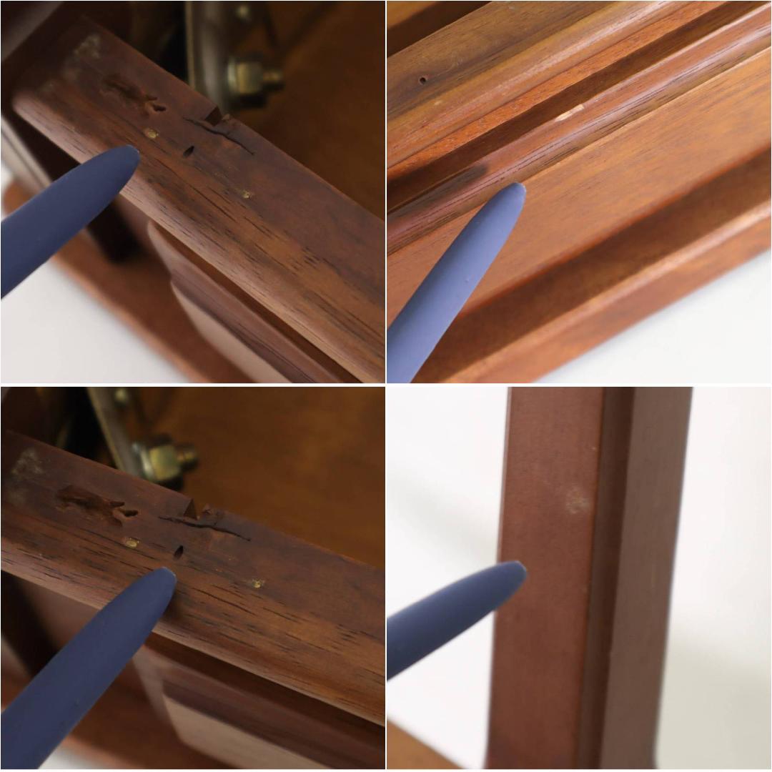 マルニ木工 地中海 サイドテーブル 引き出し付き アンティーク調 高級家具