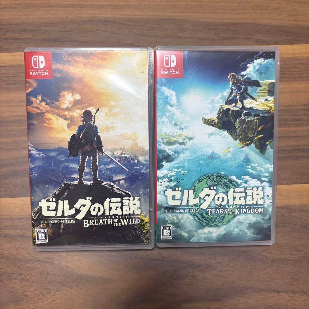 ゼルダの伝説 ブレスオブザワイルド ティアーズ オブ ザ キングダム セット