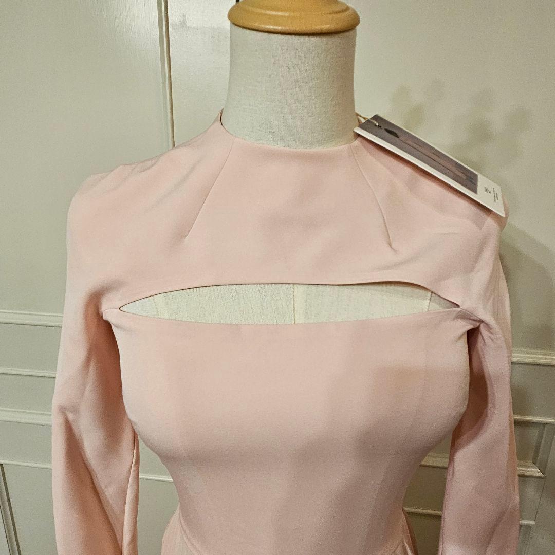 A WAKE MODE ピンク ロングドレス 新品タグ付き美品❗