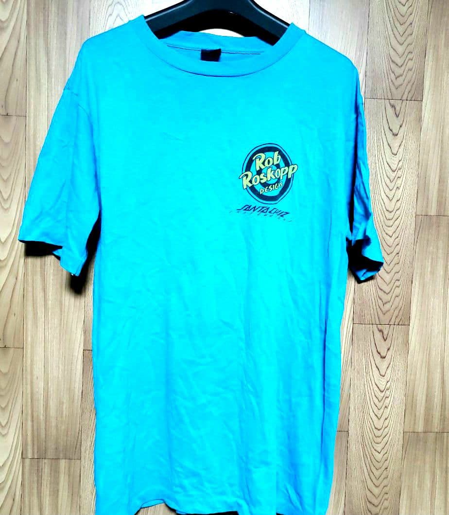 ロブ・ロスコップ Tシャツ 青