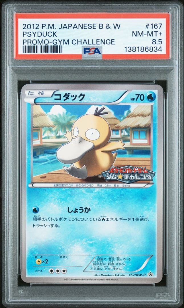 PSA8.5　コダック PROMO BW-Pプロモカード 167/BW-P