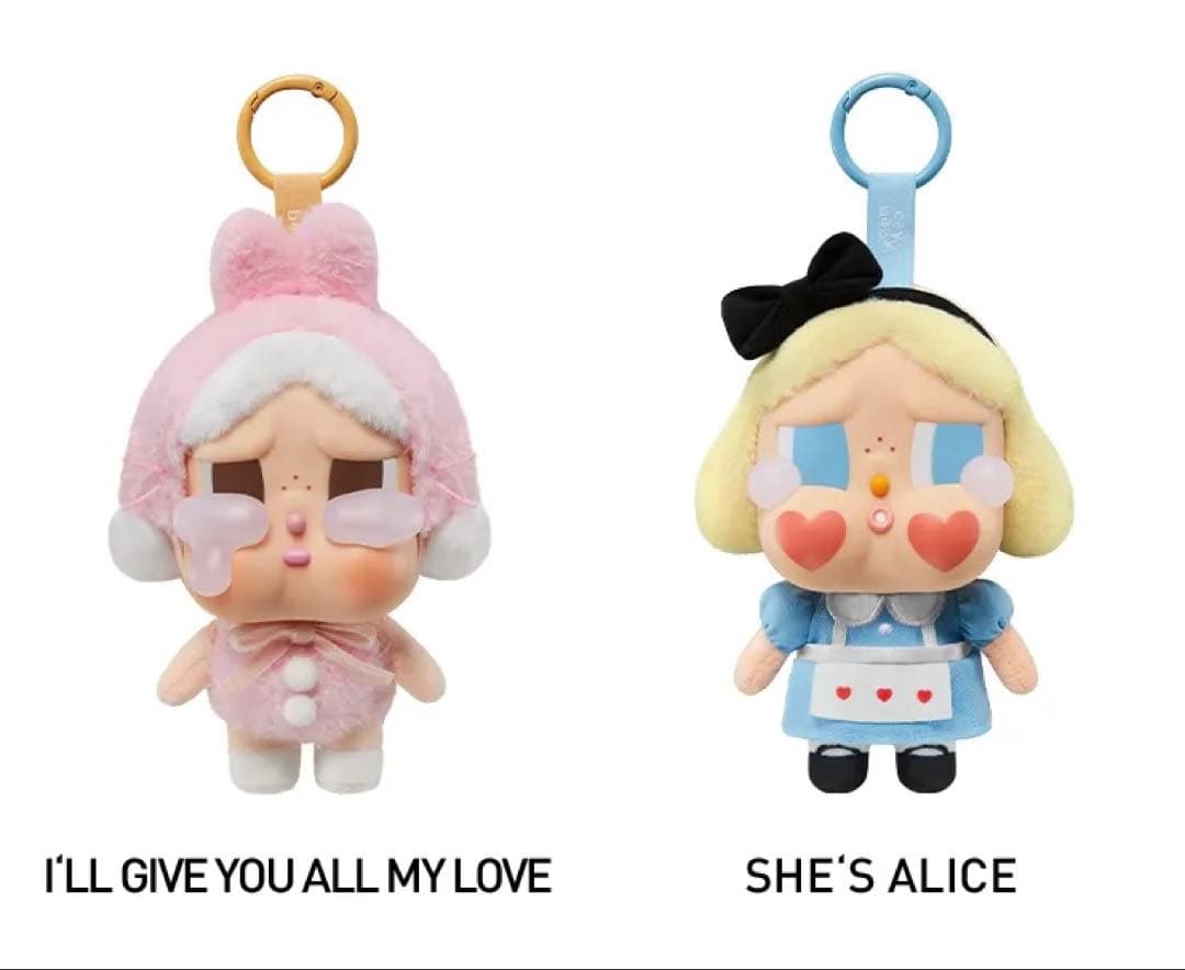 POPMART CRYBABY Crying Again シリーズ ぬいぐるみ