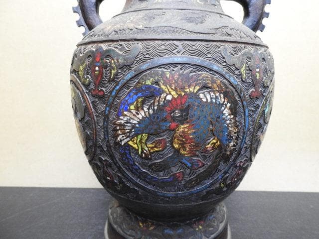 七宝花瓶　MA352