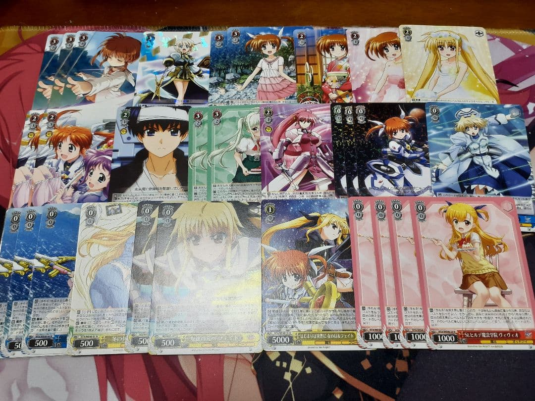 ヴァイスシュヴァルツ　魔法少女リリカルなのは 最終値下げ　デッキ　パーツセット