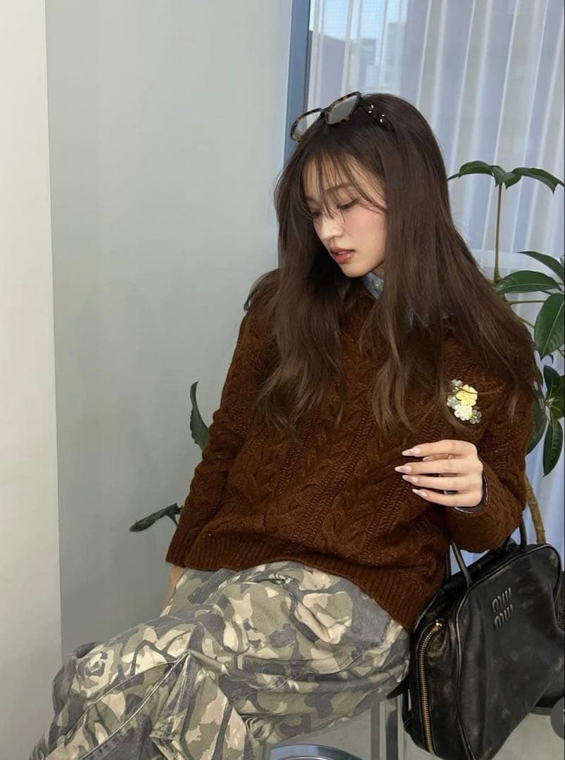 OPEN Yy カモフラージュカーゴパンツ