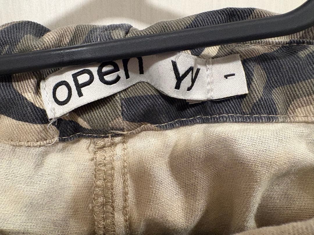 OPEN Yy カモフラージュカーゴパンツ