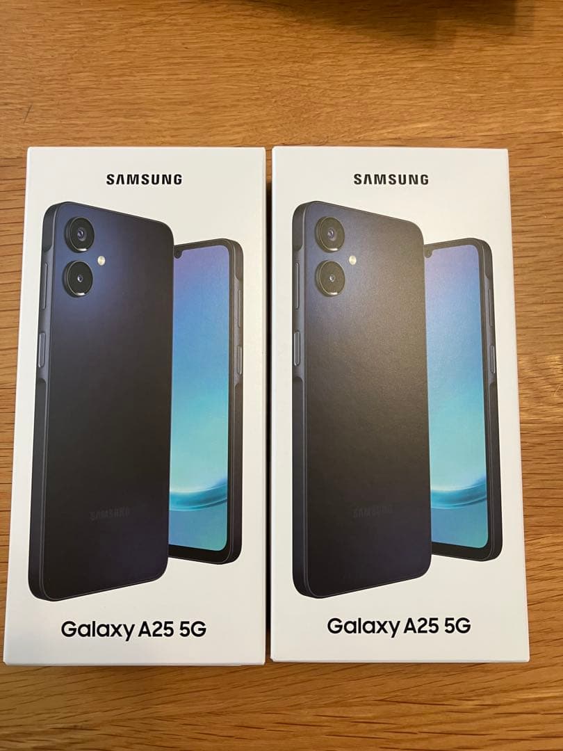 未開封 2台 Samsung Galaxy A25 5G 本体 2台セット