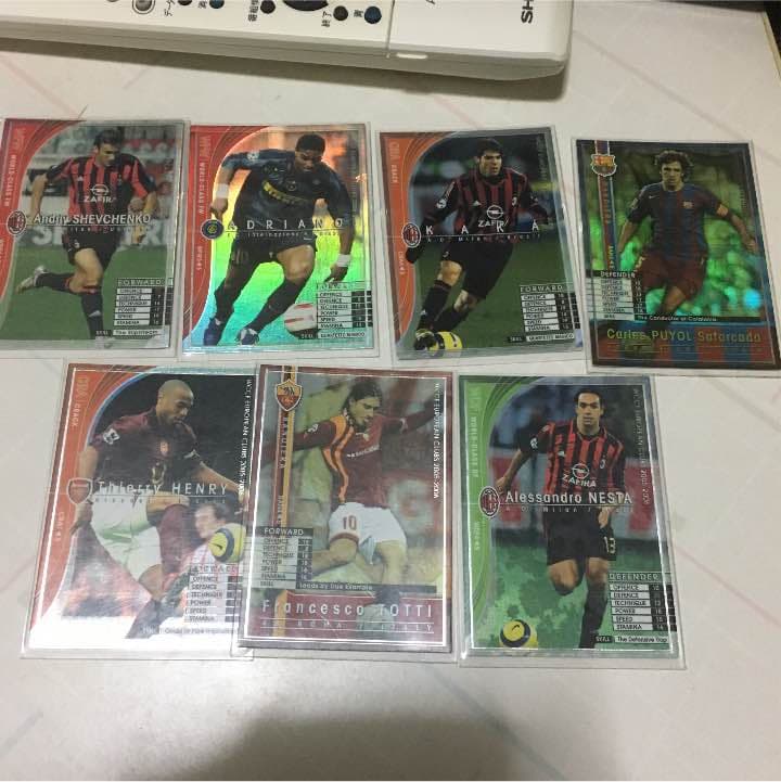 wccf シェバ アンリ トッティ ネスタ アドリアーノ プジョル カカ