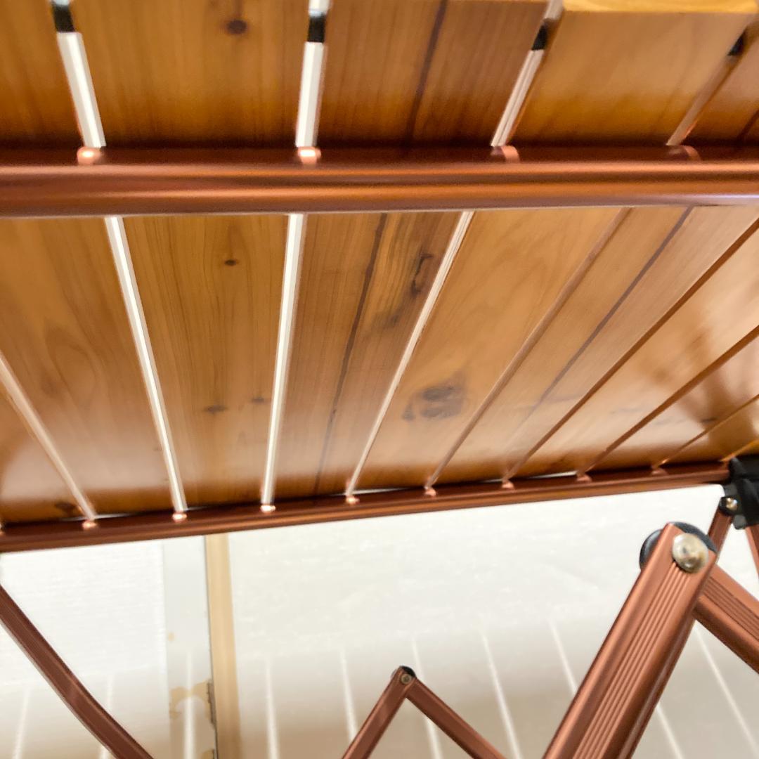 【希少モデル】Coleman / ナチュラルウッドカウンターテーブルクラシック