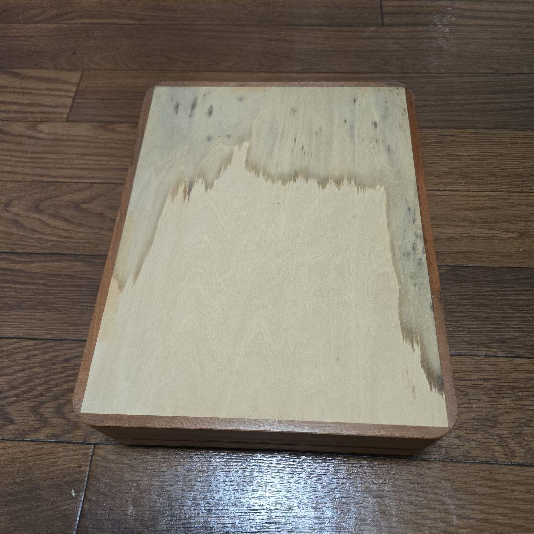 木製 鎌倉彫用桂木地 硯箱