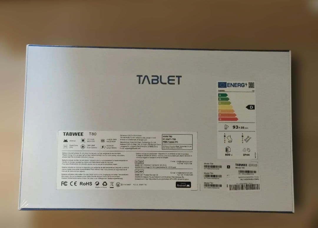 Android15 タブレット 10インチ 12GB+64GB 8コアCPU