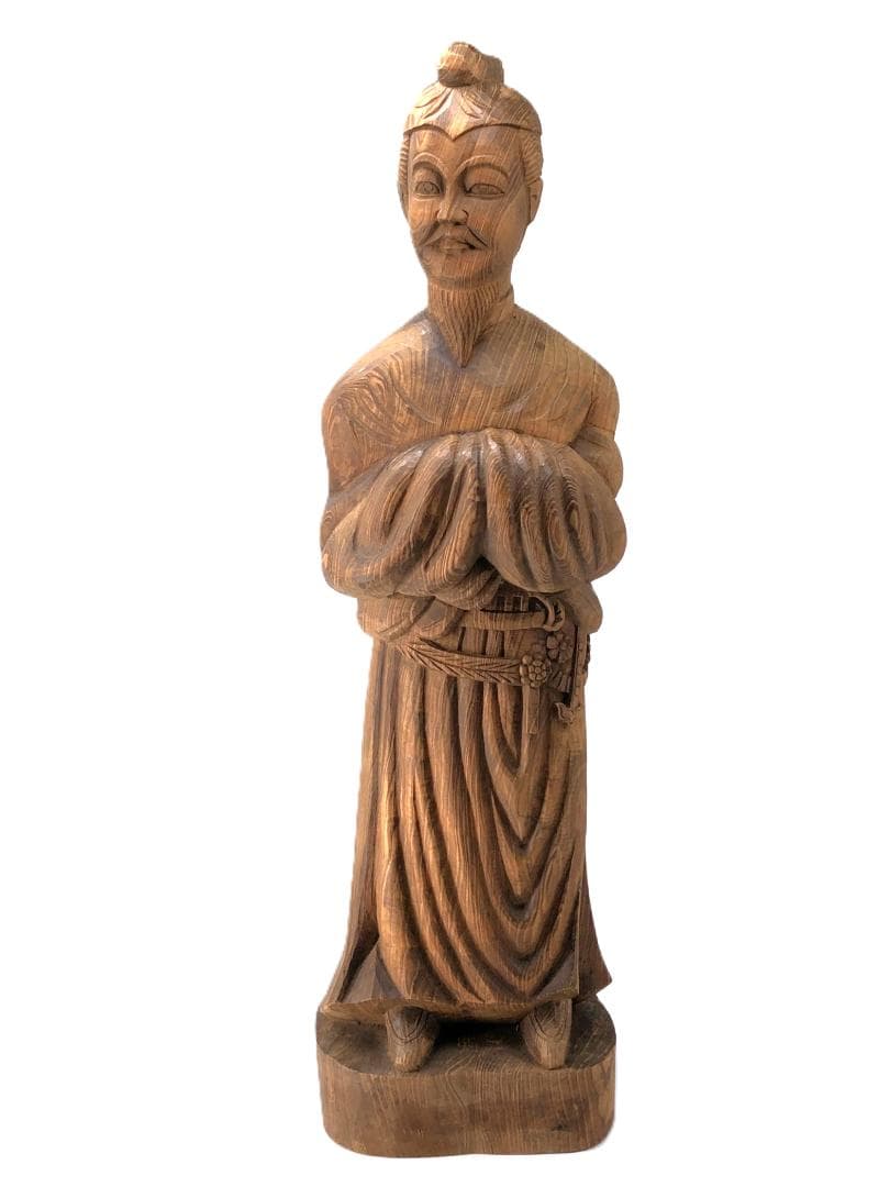 【 楠一木造 聖徳太子立像 】　高59.6ｃｍ　明治～昭和前期