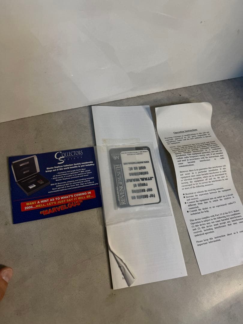 スター・ウォーズ MR アナキン ライトセーバー 動作確認　Force FX