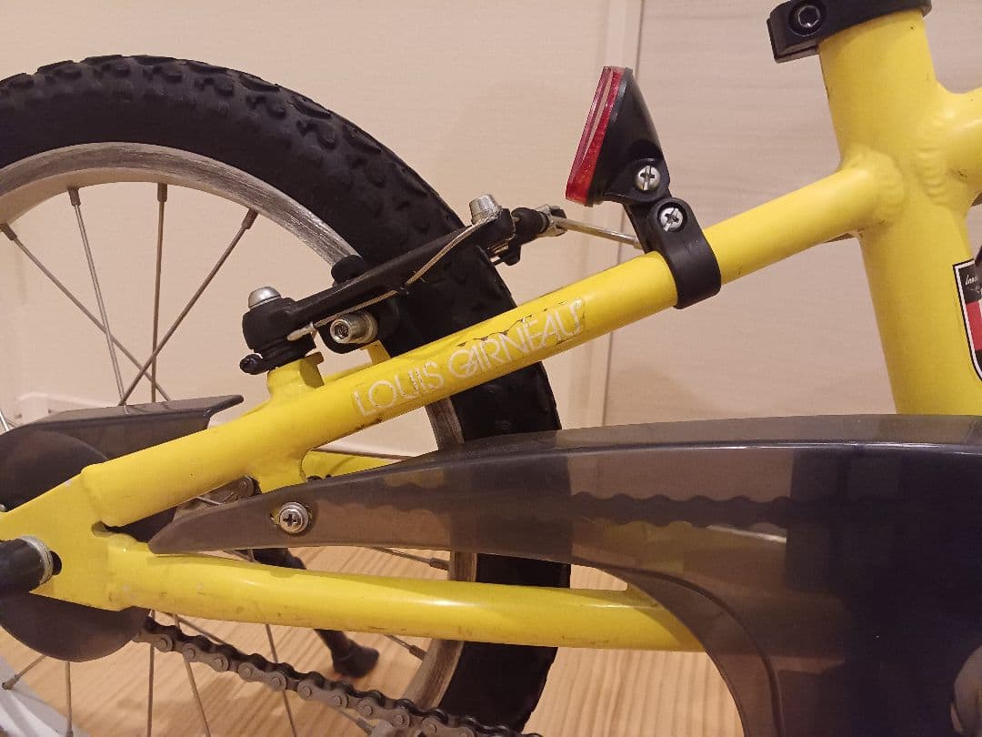 ルイガノ 16インチ 幼児用自転車　黄色