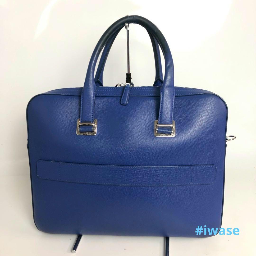 dunhill ダンヒル ビジネスバッグ ブルー メンズ ブランド