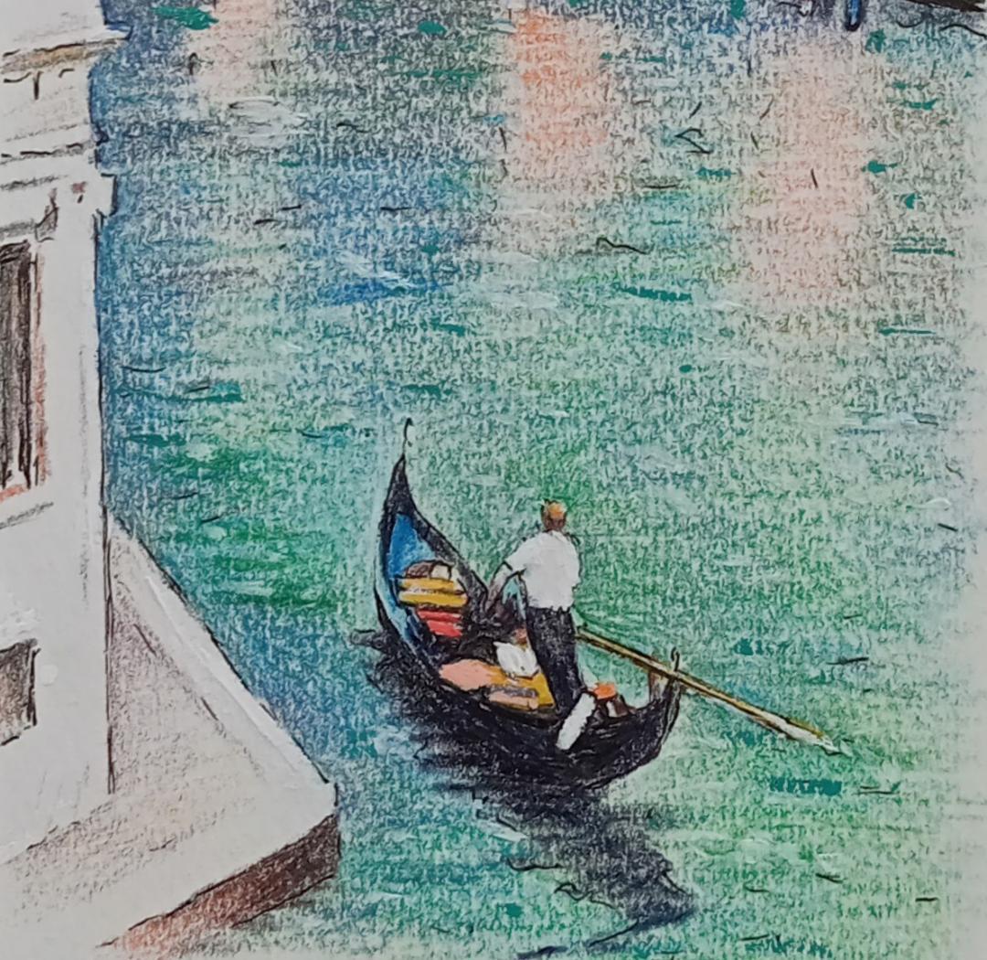 GV124★原画を飾る！！★師：平山郁夫★東京芸大卒★有名百貨店人気作家