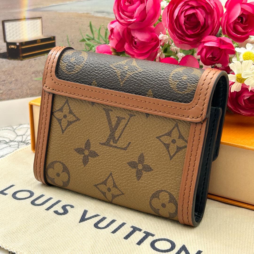 ★極美品★　ルイヴィトン　ポルトフォイユ　ドーフィーヌ　コンパクト　折り財布
