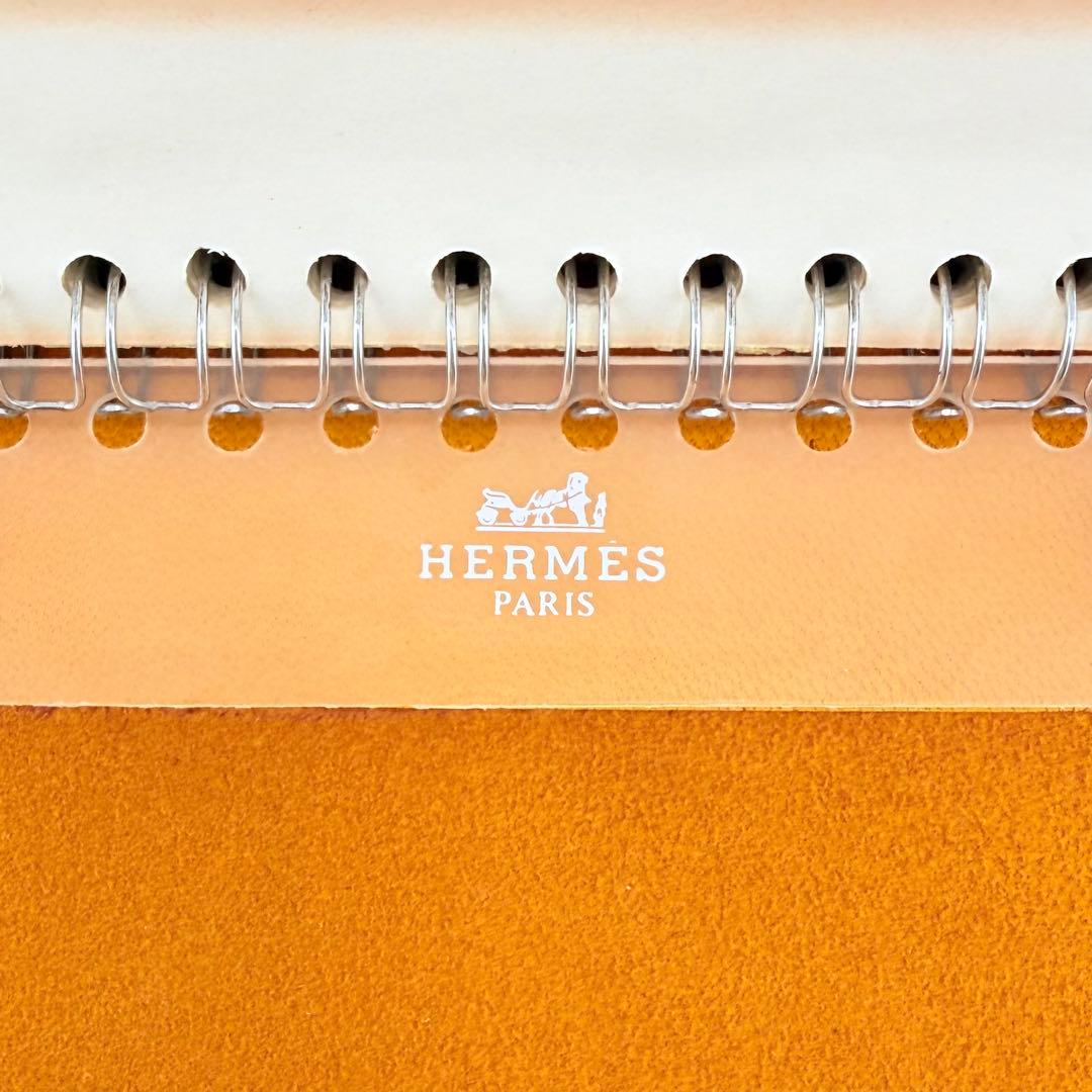 エルメス カイエルーレ シェーブル ロールノート ◯X刻印