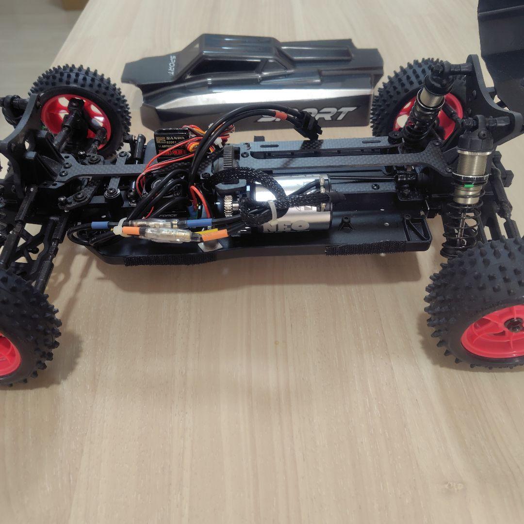 PRレーシング1/10SPORT バギーブラシレスモーターアンプタミヤ京商ヨコモ