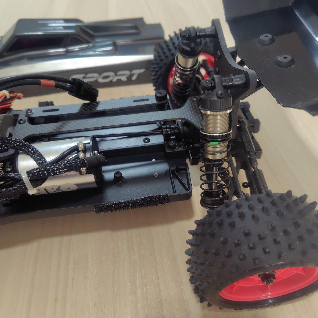 PRレーシング1/10SPORT バギーブラシレスモーターアンプタミヤ京商ヨコモ