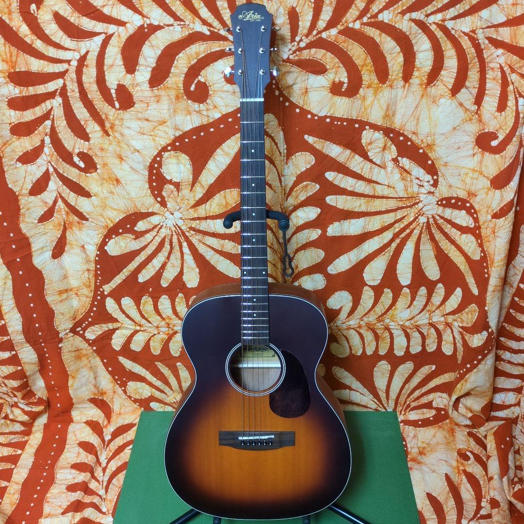 【極美品】ARIA 101 アコースティックギター ハードケース付き