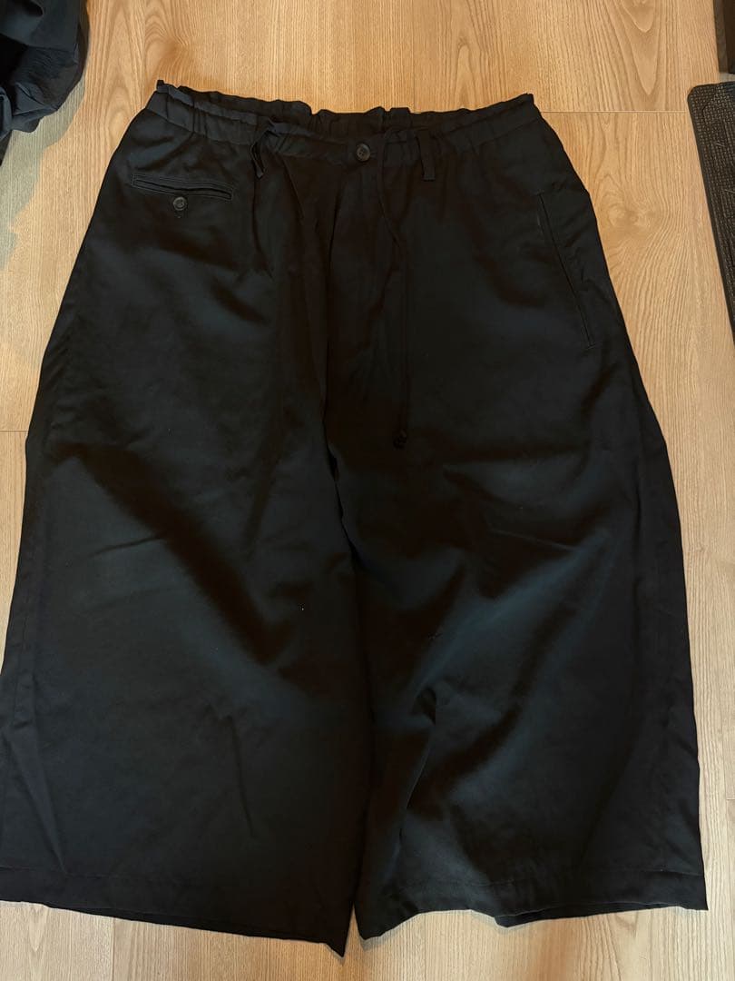 yohji yamamoto22ss 裾スナップパンツ　sz3 1〜2回使用