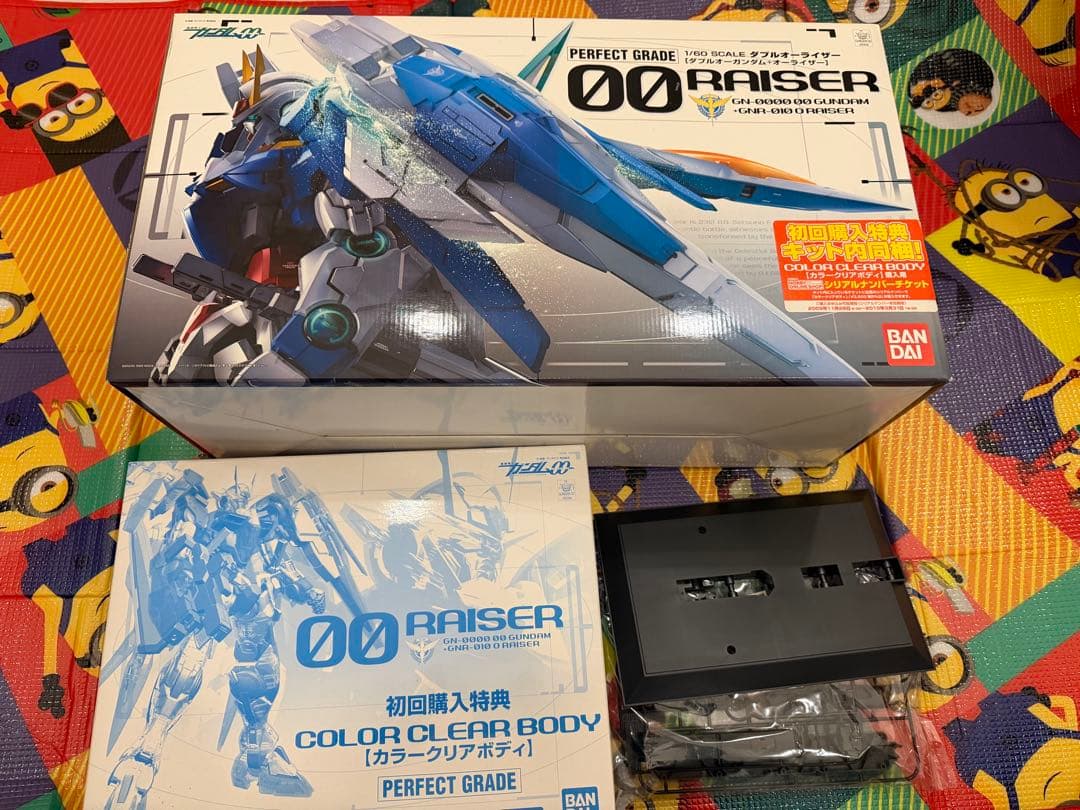 PG ダブルオーライザー　初回購入特典キット同梱