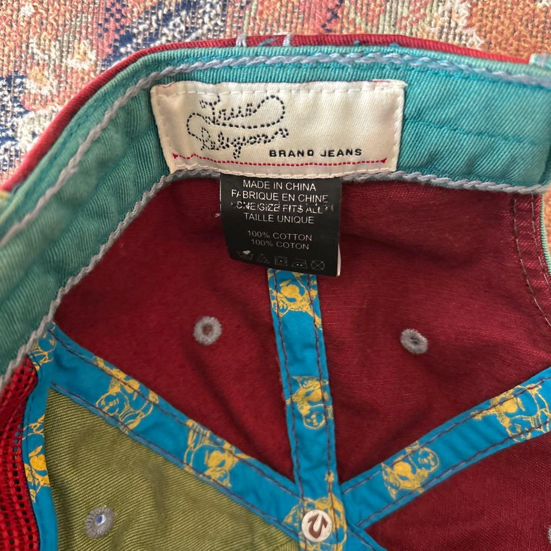 True Religion キルティングキャップ ブラウン/ベージュ　まとめ売り