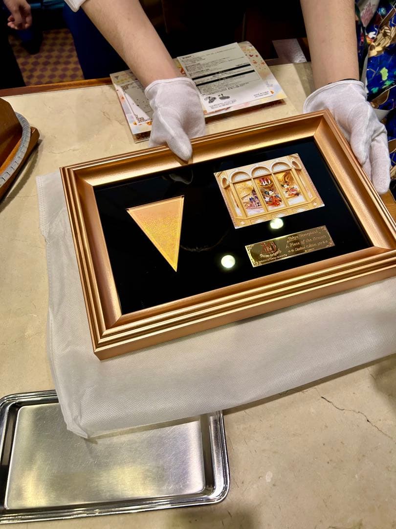 【500個限定】東京ディズニーリゾート40周年 ピース・オブ・ザ・ドリーム