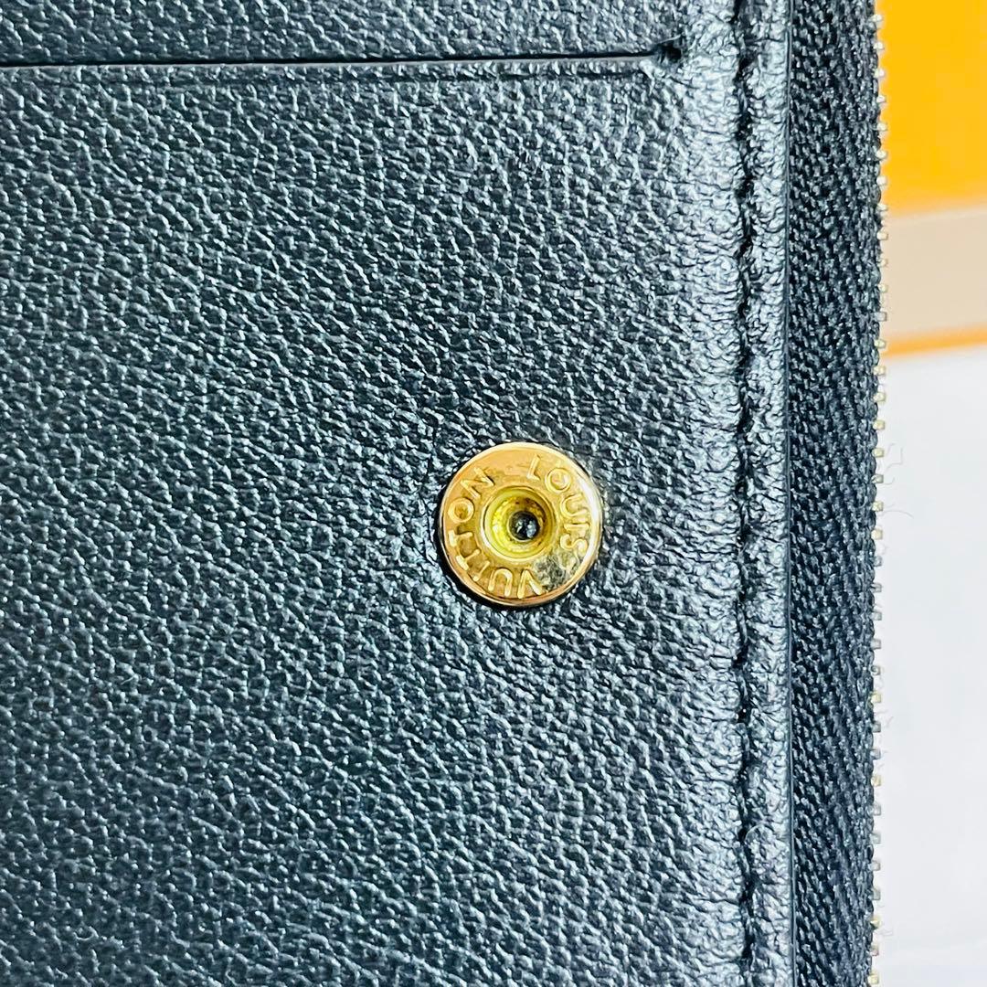 【極美品】正規品　ルイヴィトン エンボス ポルトフォイユ・ルー M81599