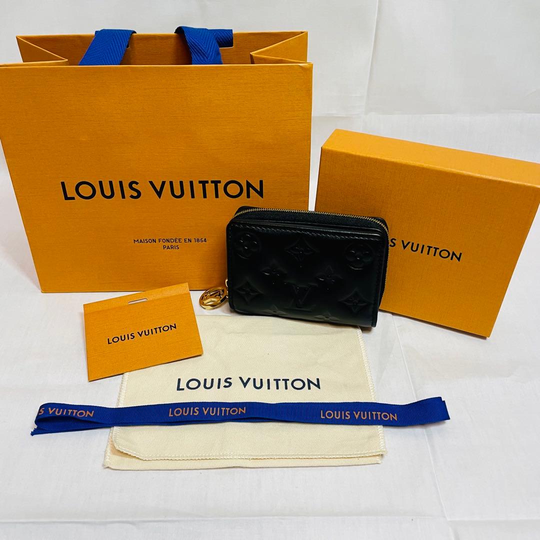 【極美品】正規品　ルイヴィトン エンボス ポルトフォイユ・ルー M81599