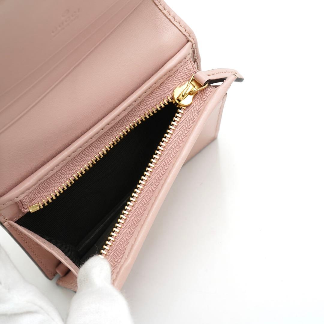 ✨新品未使用・箱付✨　GUCCI ミニ財布 マーモント　GGライン　キルティング