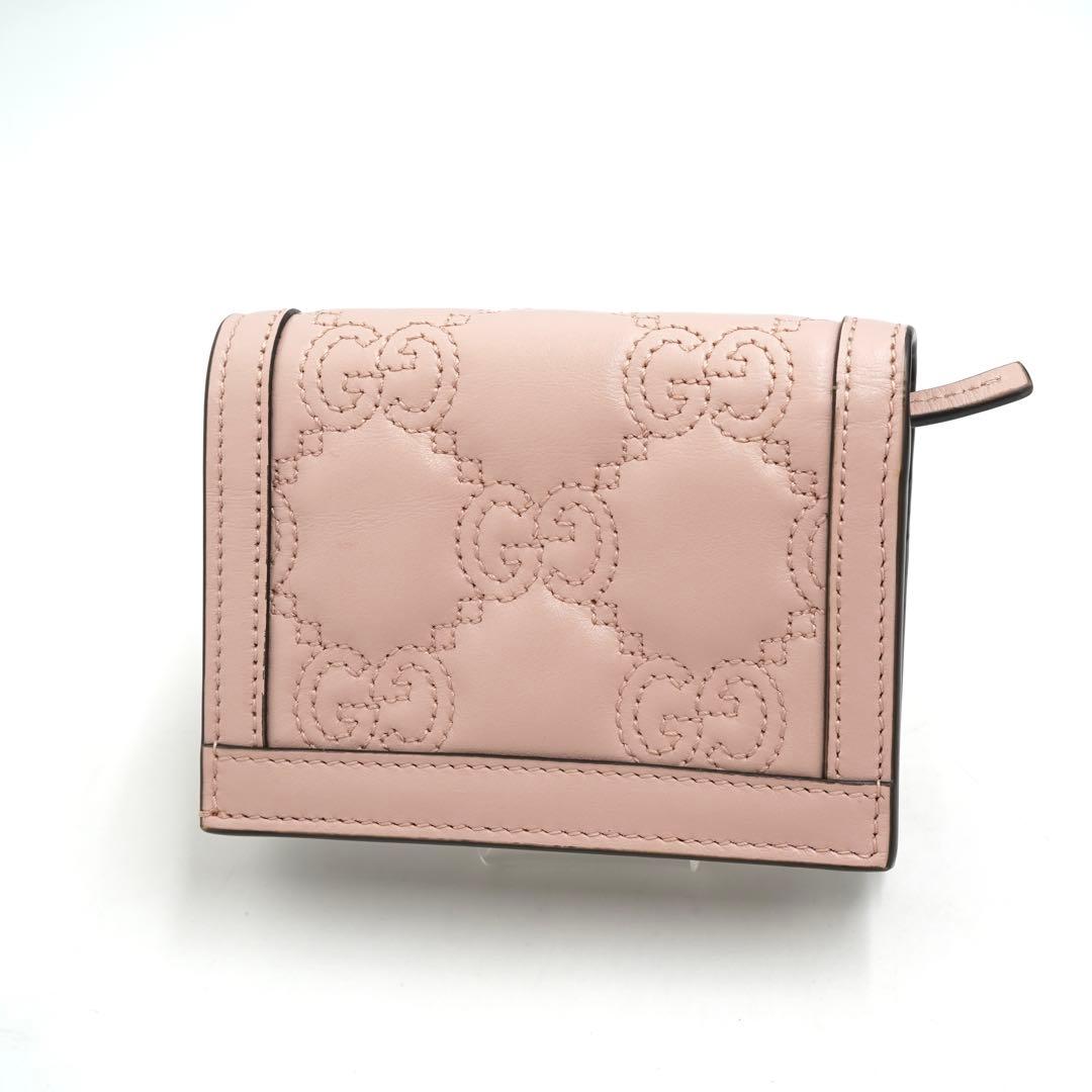 ✨新品未使用・箱付✨　GUCCI ミニ財布 マーモント　GGライン　キルティング